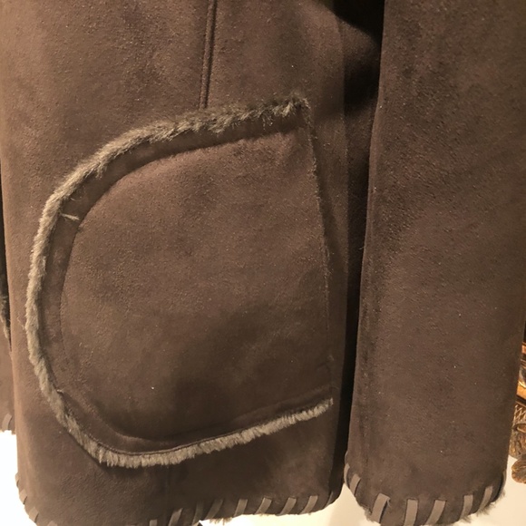 1 Madison Women's Fur Hooded Jacket BEAUTIFUL - Picture 7 of 7